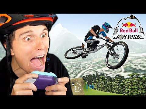Verrückte SPRÜNGE in den Bergen CANADAS | Fahrrad Simulator