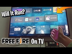 Playing Free Fire On My TV | Will It Run | How To Play Free Fire On TV | Anand Plays