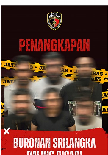 Penangkapan Buronan Internasional di Jakarta oleh Jatanras