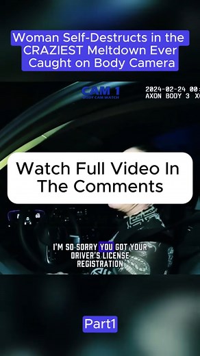 Woman Self-Destructs in the Craziest Meltdown Ever — Caught on Body Camera | Unit Watch | Facebook