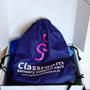 27 reactions · 12 shares | We’re still packing up and sending our Classroom Sensory Support Sacks to education settings across the world! What will you choose * massaging cushion * spinning disc * ear defenders https://www.sensoryspectacle.co.uk/sensorybags You can also buy our sack individually to fill with the resources you already have. #sensoryprocessingdisorder #sensorysupport #sensory #classroom #regulating #autism #specialeducation #teacher #senco | Sensory Spectacle | Facebook