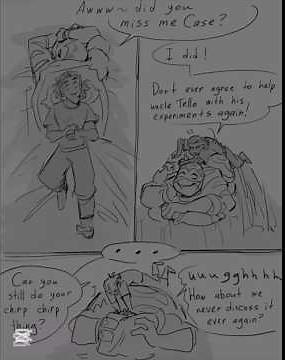 CASS apocalyptic Au comic dub part 1 !!! #rottmntdonnie #cakeart #rottmnt