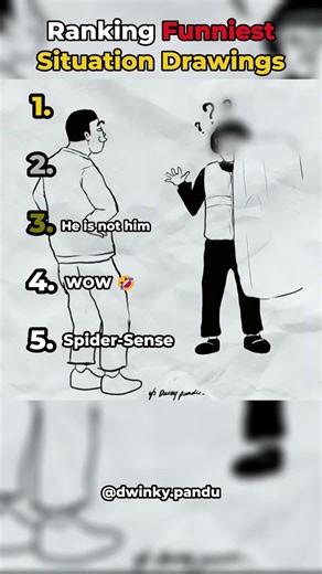 Ranking Funniest Situation Drawings 😭 #shorts #funny