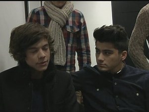 One Direction's Harry Styles on Caroline Flack romance rumours