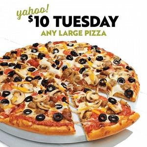 484 reactions · 113 shares | Order online now for contact-less pickup. Get any large pizza tonight for $10. *Offer available at participating locations for a limited time on Tuesday only. In-store Family Size prices may vary. Includes Signature, Gourmet Delite®, Fresh Pan, Stuffed, or Create Your Own pizza up to 5 toppings; topping additions to recipe pizzas will result in additional charges. | Papa Murphy's Pizza | Facebook