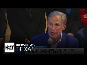 Gov. Abbott confident U.S. Supreme Court will overturn redistricting ruling