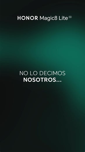 HONOR Magic8 Lite: Resistencia y Superación Personal