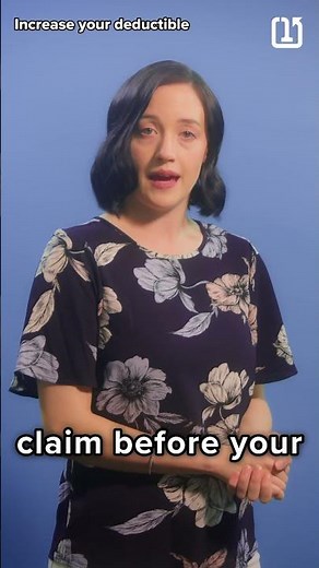 Save on car insurance! 💵 #3: Increase your deductible #savingmoney #insurancesavings