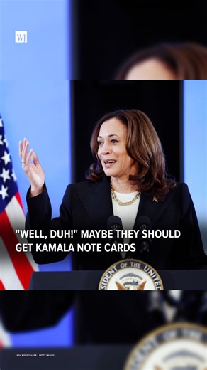 13K views · 198 reactions | "Well, Duh!" Maybe they should get Kamal note cards. 藍 #america #2024election #trump #biden #republican #democrat #trump2024 #joebiden #conservative #liberal | Conservative Tribune by WJ | Facebook