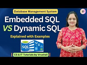 DBMS 37 : Learn Embedded SQL vs Dynamic SQL in Just 5 Mins!