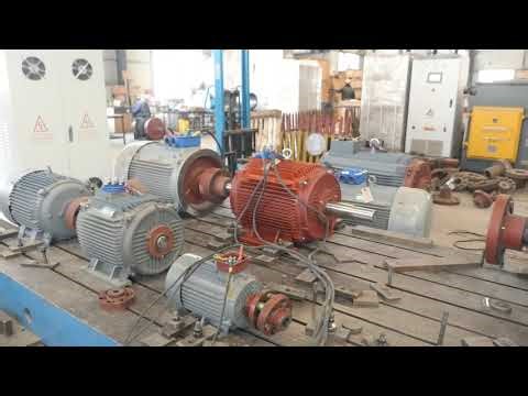 30kw 500rpm dual output shaft permanent magnet generator testing