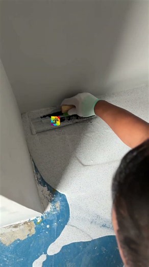 Old Floor to Seamless Luxury! 🤯 No Tile Demolition Needed | Epoxy Flooring #Shorts
