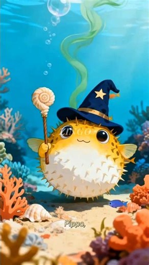 Pippo the Puff Wizard: Magic Gone Hilariously Wrong! #shorts #cartoon #zingo