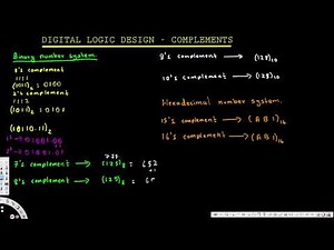 Digital Logic Design 1 - Complements