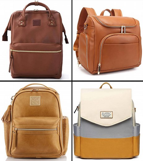 13 Best Leather Diaper Bags For Stylish, Durable Organization