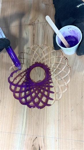 Do you remember playing with a Spirograph as a kid?! We wanted to make one for our router and we came up with this! Let us know if you have any questions! - #Spirograph #WoodWorking #Epoxy #Router #Nostalgia #90s #90skid | Jeff Mack Designs