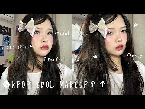 KPOP IDOL MAKEUP🎀🎀 easy korean makeup tutorial using judydoll products (code:Hana20)