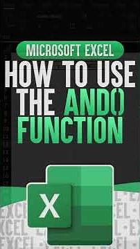 AND function | AND() | Microsoft Excel