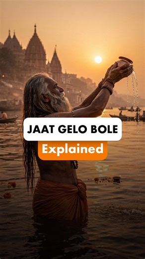 Jaat Gelo Bole Explained! #reels #bengali #spiritual #song