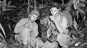 Native Americans serve in the United States Armed Forces at five times the national average. During World War II, 350,000 American Indians were living in the U.S., and nearly 45,000 of them enlisted in the Armed Forces, making them the demographic with the highest rate of voluntary enlistment in the military throughout the entire war. In certain Tribal Nations, 70% of the men of a single Nation enlisted. #NMCFHPC #NavyMedicine #NativeAmericanHeritageMonth | Navy and Marine Corps Force Health Pro