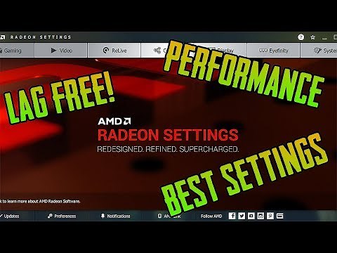 How to Optimize AMD Settings for GAMING & Performance 2018-2019 ULTIMATE FINAL GUIDE