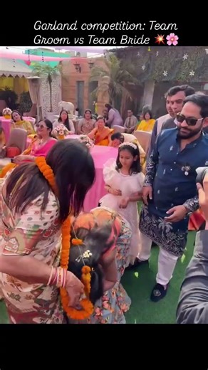 Garland Competition | Bride Team vs Groom Team | Funny Varmala Game at Indian Wedding 2026