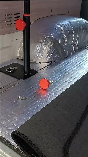 [LINKSFACTORY] Installing the bed kit was amazing! [Hiace] #shorts