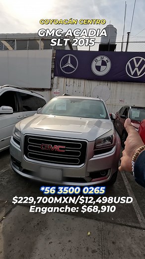 38K views · 421 reactions | GMC ACADIA SLT 2015, de contado a tratar o te lo puedes llevar desde el 30% de enganche, #gmc #acadia #vseccion | V Sección | Facebook