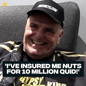 "I've insured my nuts for £10 million" 😳 John Fury has explained why he's insured his nuts as he has produced children like Tyson and Tommy Fury. | JOE.co.uk