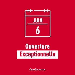 Envie de changer tes meubles, de trouver de la déco, ou encore de t'inspirer pour ta future maison ? Tu pourras faire tout ça ce lundi exceptionnellement dans nos magasins ! 😍 | Conforama