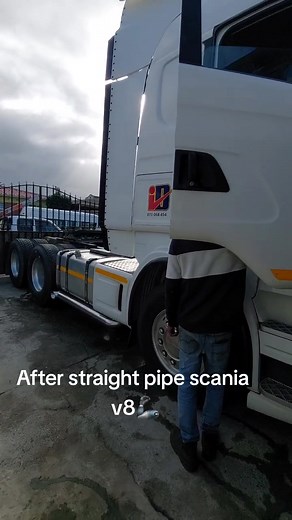 Scania R500 V8 Straight Pipe Transformation | South Africa Sound Experience