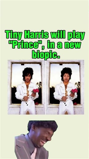 Tiny Harris will play "Prince", in new biopic. #prince #50cent #charliemurphy #tinyharris