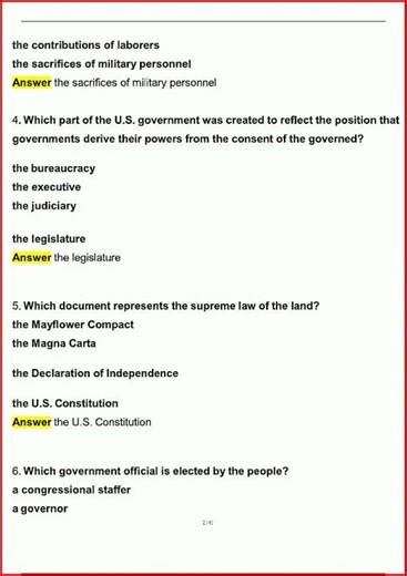 Fcle Practice Civic Literacy Study Exam Actual Exam Question video