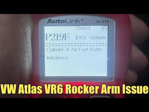 Volkswagen Atlas 3.6 VR6 Air Fuel Ratio Imbalance Code P219F Diagnostics