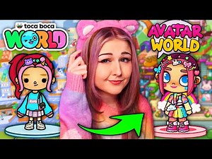 Is AVATAR WORLD *Better* Than TOCA BOCA LIFE WORLD? (First Time Playing)