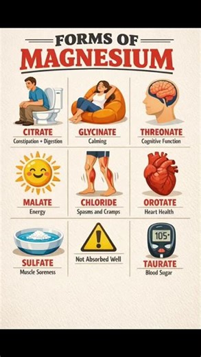 Forms of Magnesium Explained | Best Magnesium for Sleep, Energy, Brain & Heart Health
