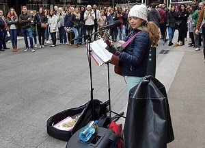 This Young Busker Singing Ed Sheeran On Grafton St Will Make Your Day!