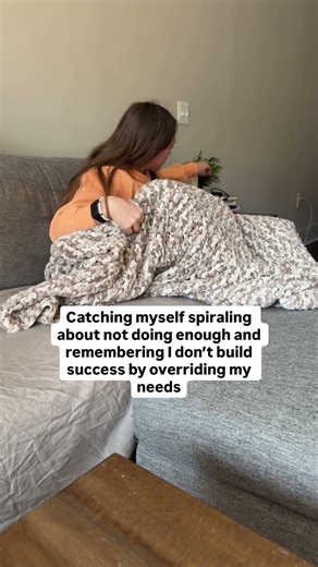 I don’t build success by overriding my needs