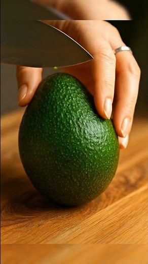 Satisfying Avocado Slice ✨ | Ultra Realistic Cutting in 8K | Viral ASMR Short 🥑🔪