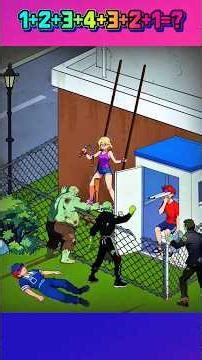 Help the girl find a way to climb to a higher place to escape the zombies #games #help #funny #memes