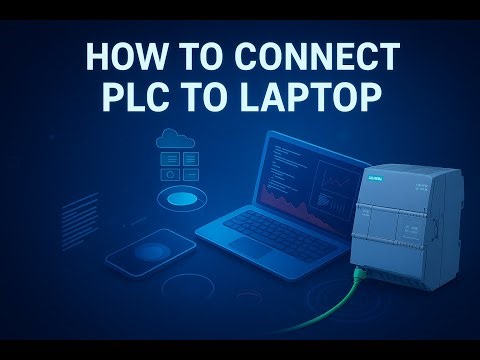 HOW TO CONNECT ALLEN-BRADLEY MICROLOGIX 1200 PLC IN TO LAPTOP