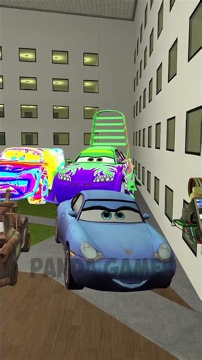 GUESS ALL SIZE RAINBOW CARS LIGHTNING MCQUEEN TEAM LIMINAL HOTEL Garry's Mod