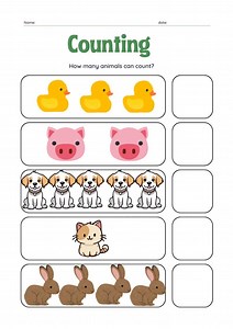 Printable Worksheets for Kids, Educational Printables - Etsy