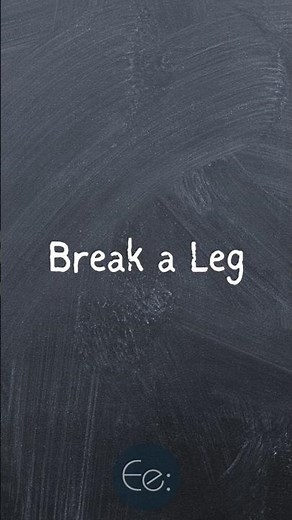 Break a Leg! 🎭 What Does It Mean? by English explained #idioms #phrases #expression #meaning #tips