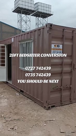 4 comments | 20FT BEDSITTERS. OUR CONTAINER CONVERSION PROWESS IS...