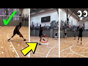 James Harden SHOWS NEW One Legged Step Back 3 Pointer and NEW Step back Combos!