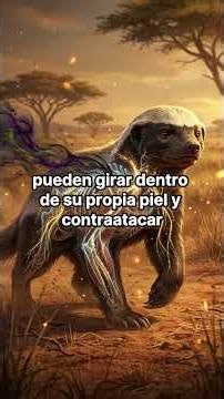 El increíble poder del tejón melero#ciencia #noticias #mundoanimal