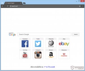 Remove Saerch.net Redirect