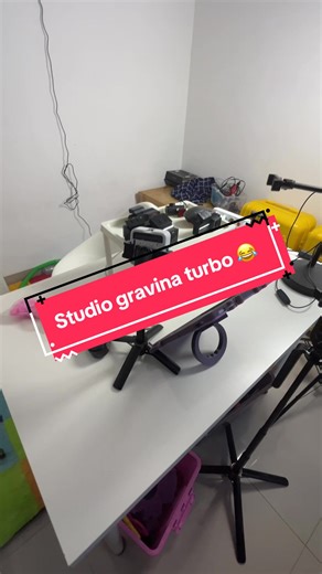 Belajar bikin studio 😂 #gravinaturbo #studio