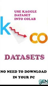 How to Import Kaggle Datasets into Google Colab Using Just 2 Commands #shorts #viralvideo #trending